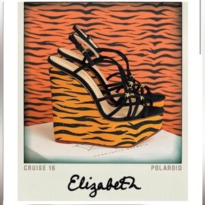 Charlotte Olympia Tiger Wedges